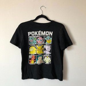 POKEMON black t-shirt